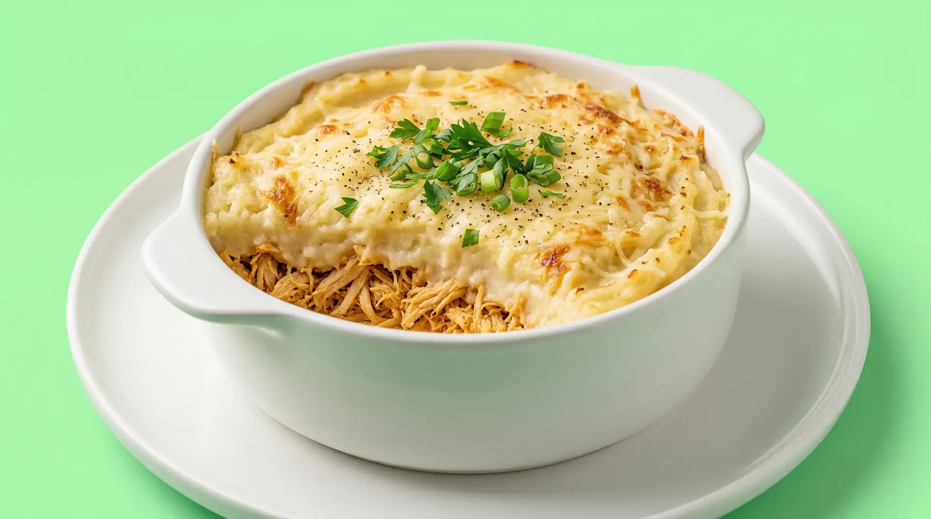 Escondidinho de Macaxeira Light