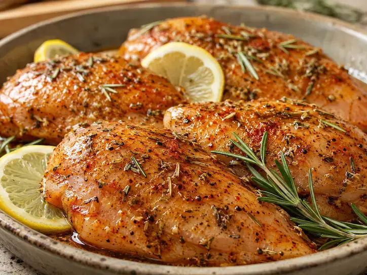 Tempero para Frango com Ervas, Limão e Páprica